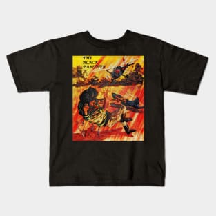 The Black Panther - Blood Feast of the Apes (Unique Art) Kids T-Shirt